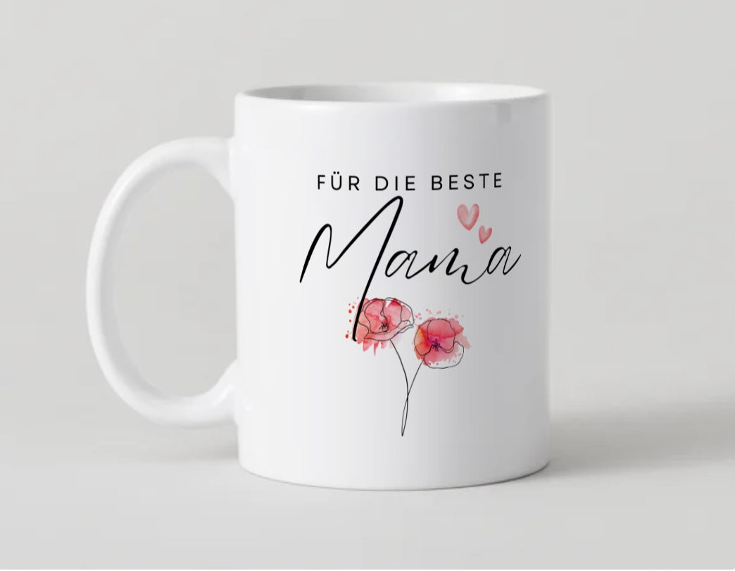 Tasse - Für die beste Mama