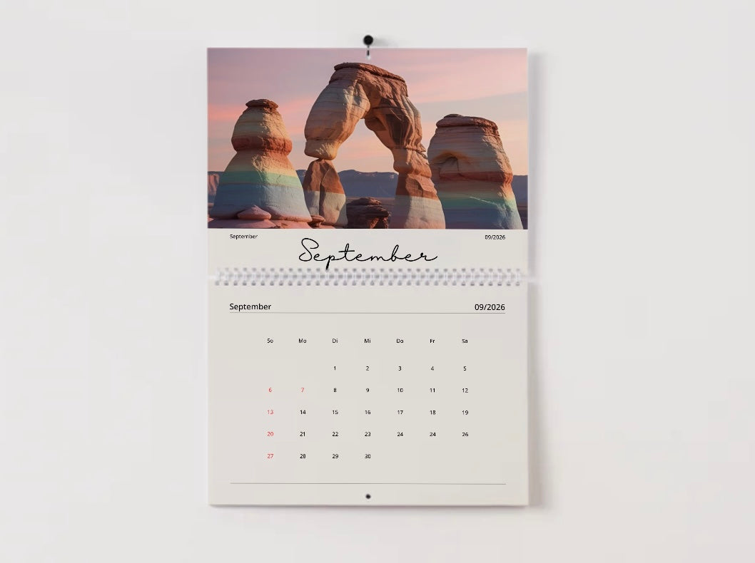 Kalender 2026 - Natueschönheiten