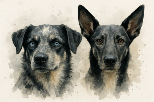 Digitale Aquarell-Hundefotos – Ihr Hund als kunstvolles Unikat 🐾
