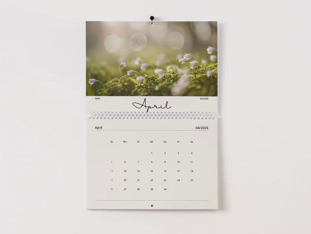 Kalender 2026 - Natueschönheiten