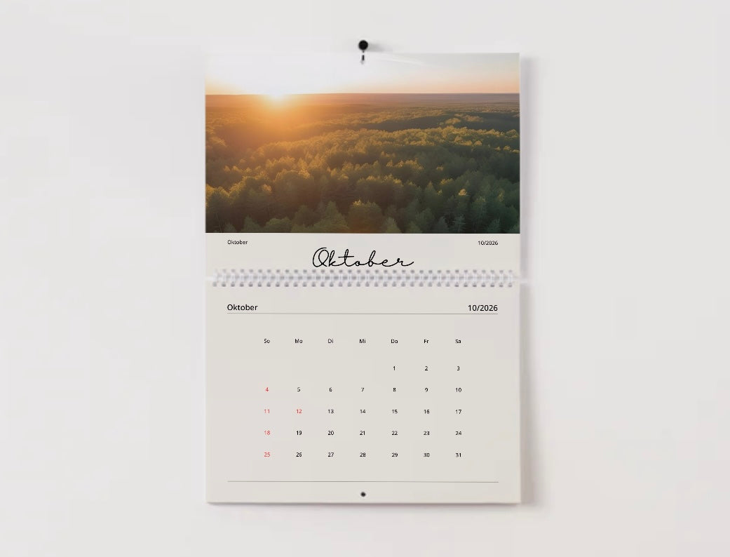 Kalender 2026 - Natueschönheiten