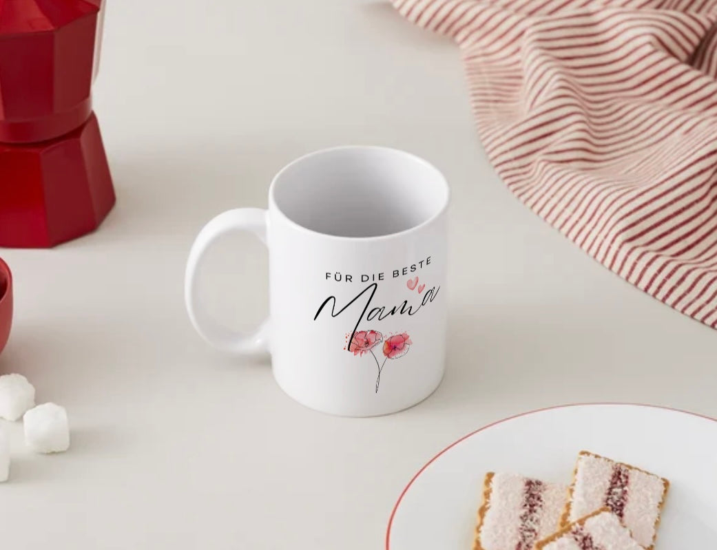 Tasse - Für die beste Mama